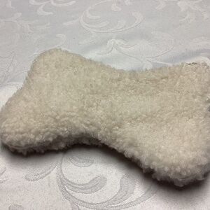 Snoopy FLUFFY DOG BONE SHAPE WALLET ? DOG TREAT CARRIER. UNIQUE